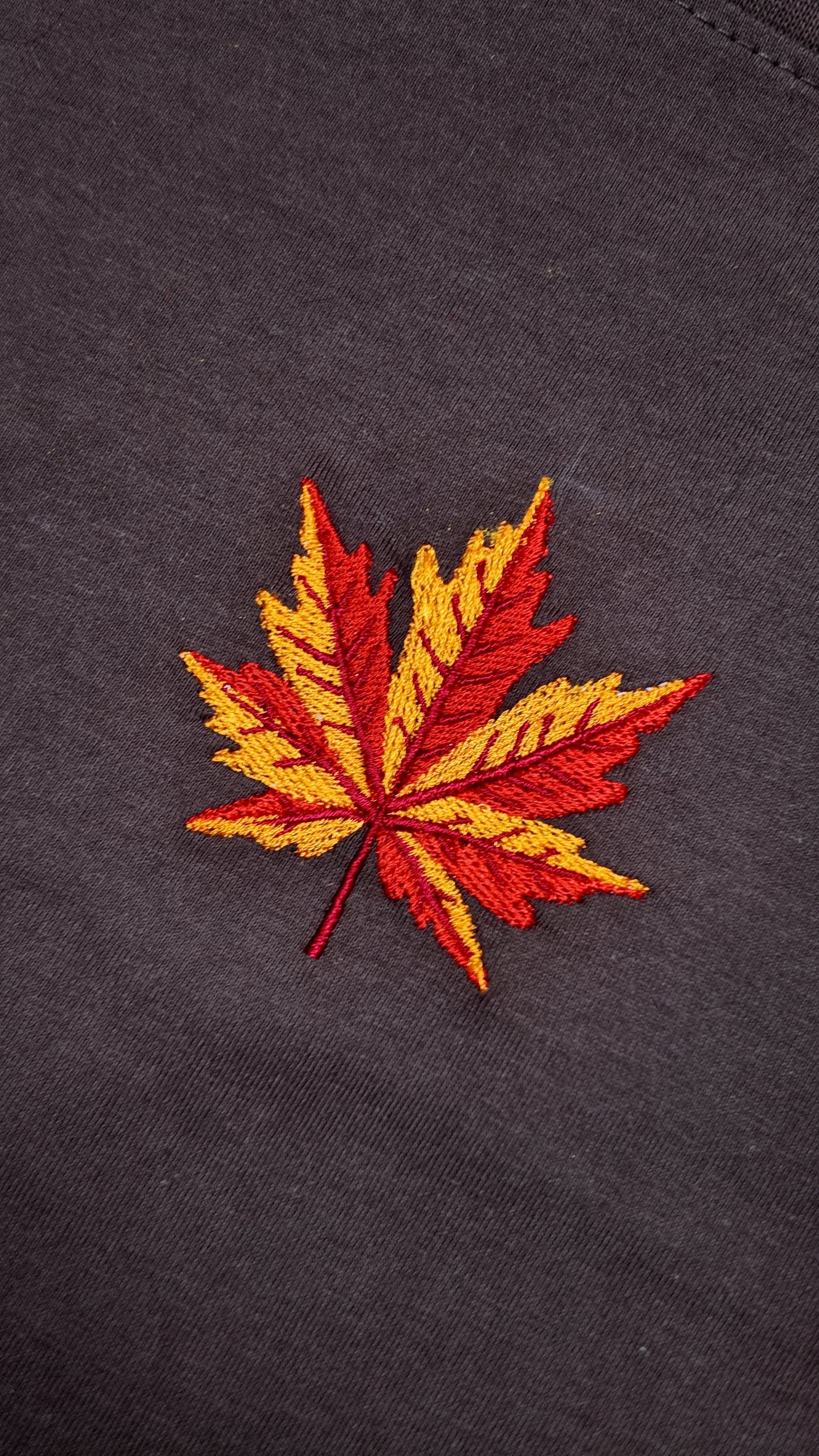 T-shirt à manche courte "Feuille d'érable"