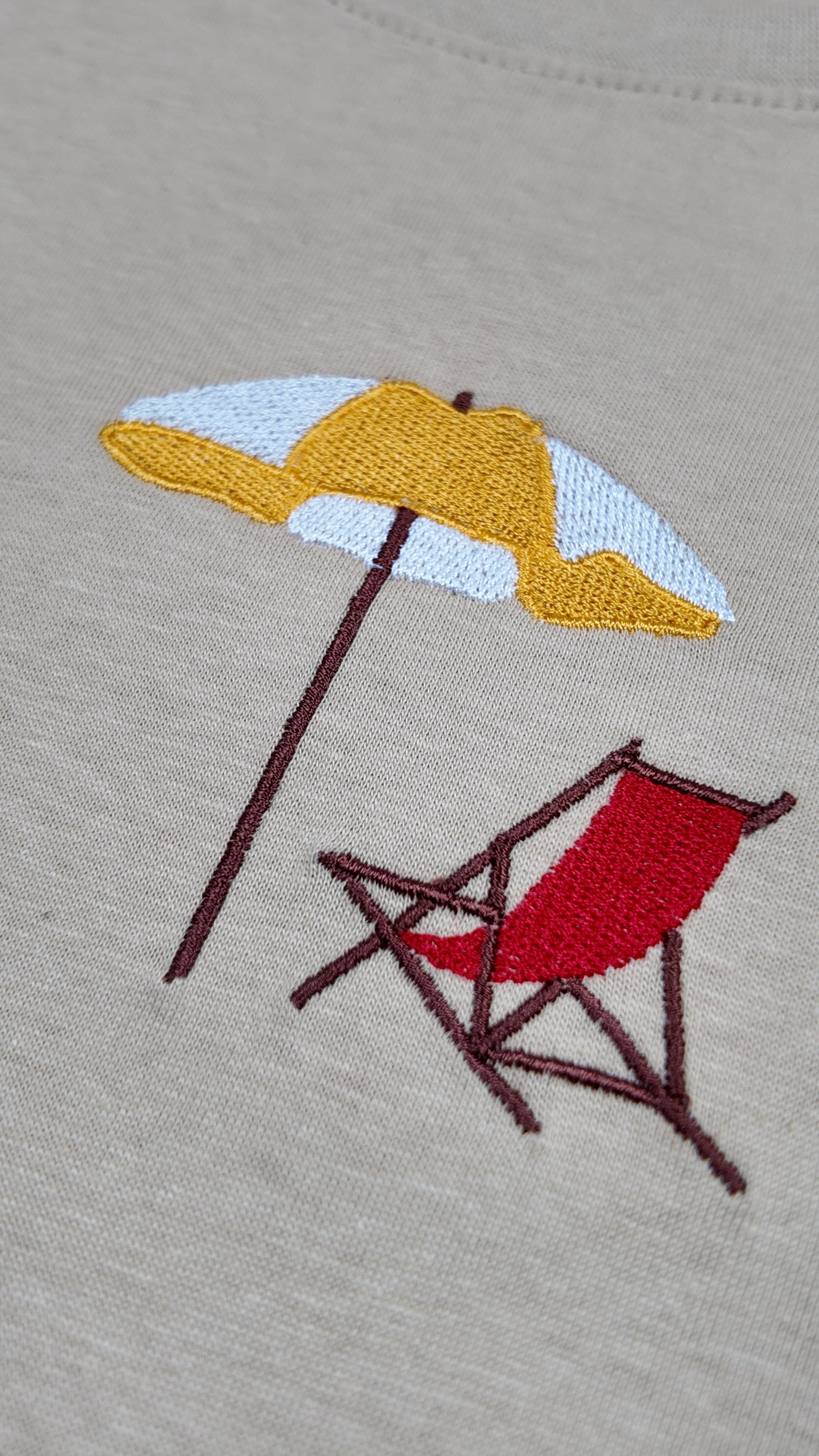 T-shirt manche courte "A la plage"