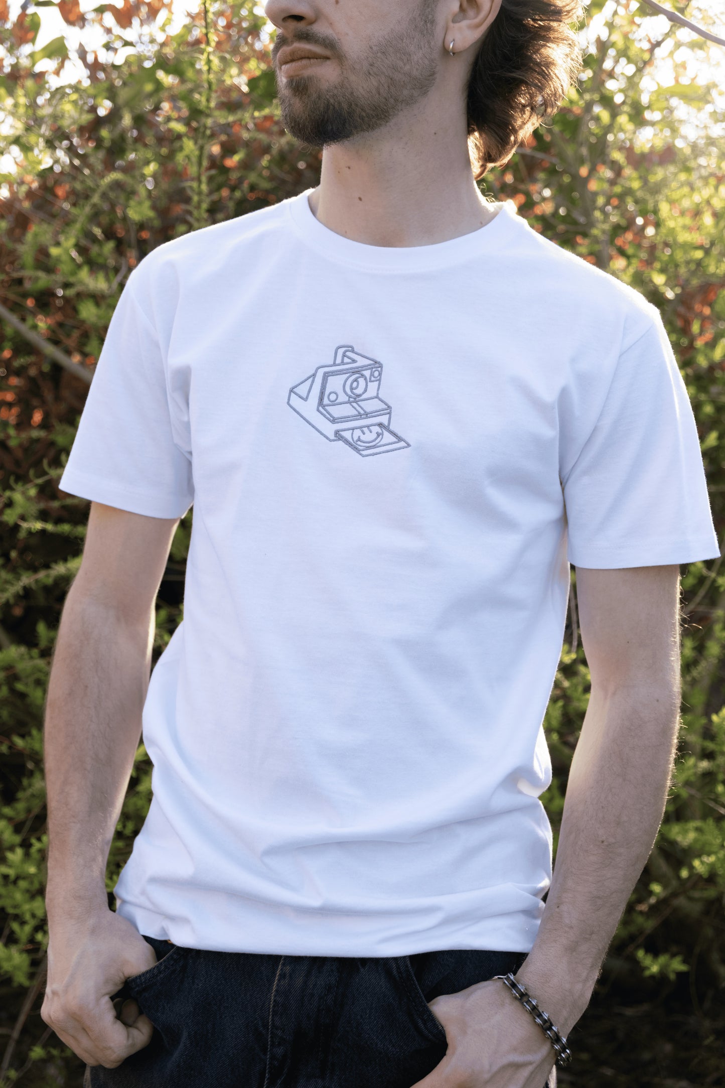 T-shirt à manche courte « Polaroïd »