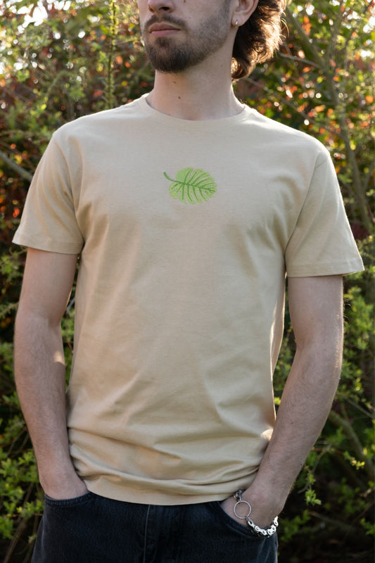 T-shirt à manche courte « Feuille de monstera »