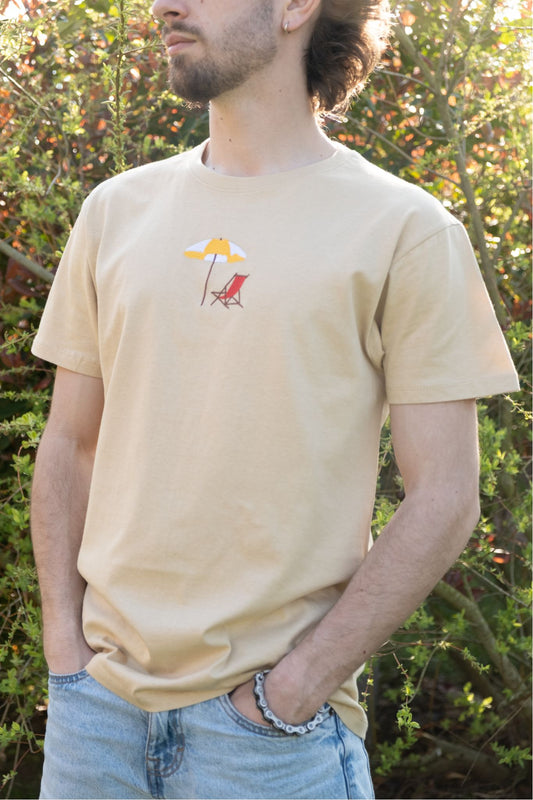 T-shirt manche courte "A la plage"