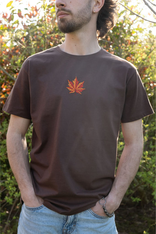 T-shirt à manche courte "Feuille d'érable"