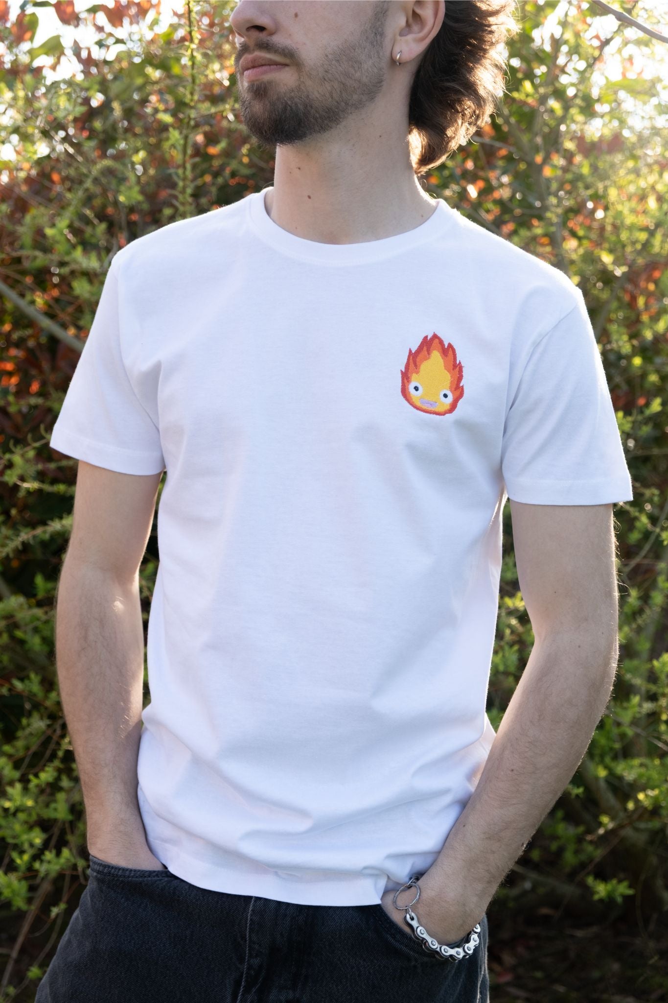 T-shirt à manche courte « Petit feu »